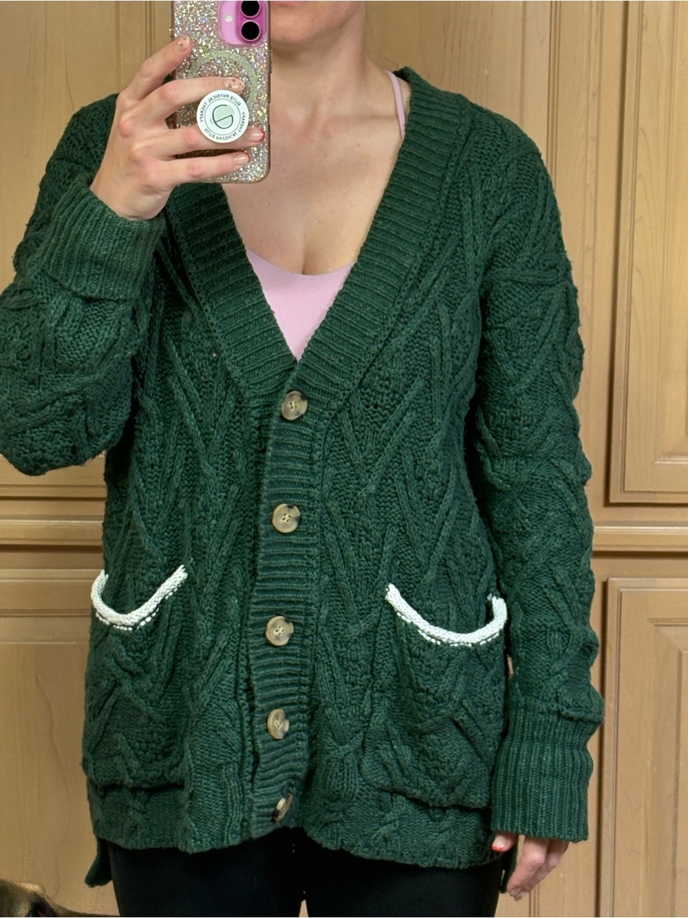 Free People Montana Cable Knit Sweater